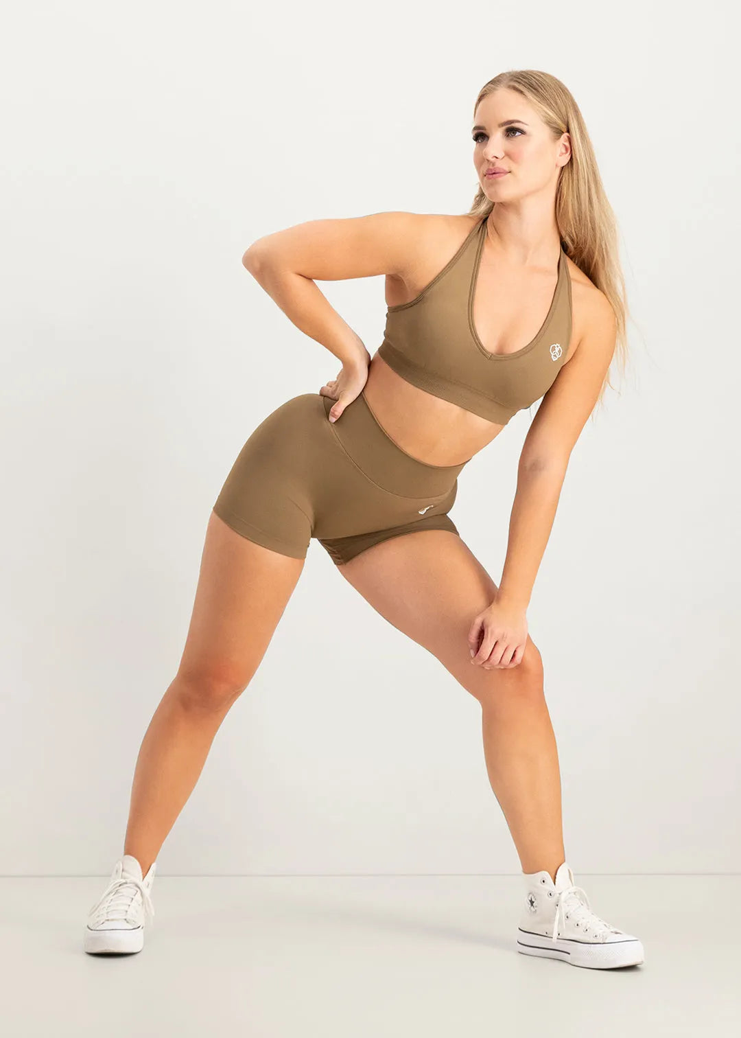 Flare Scrunch BH - Braun