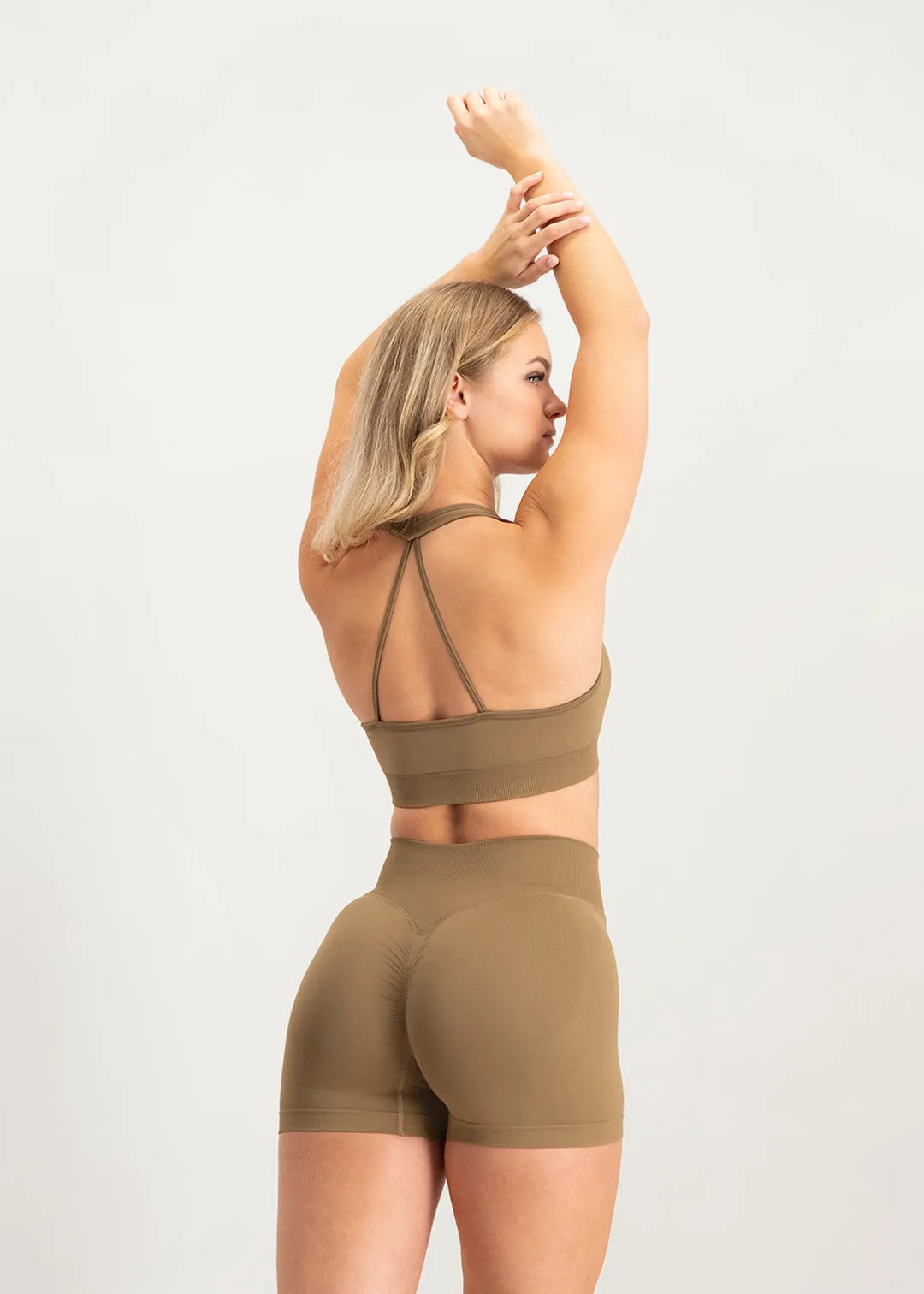 Flare Scrunch BH - Braun