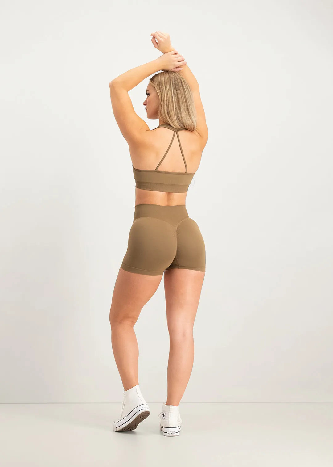 Flare Scrunch BH - Braun