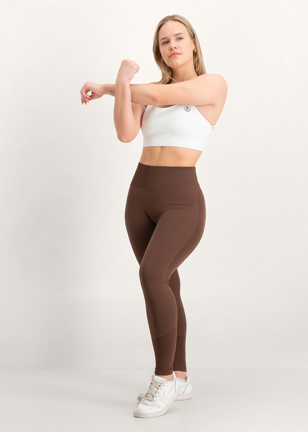 Fusion V2 - Scrunch Seamless Legging Walnussbraun