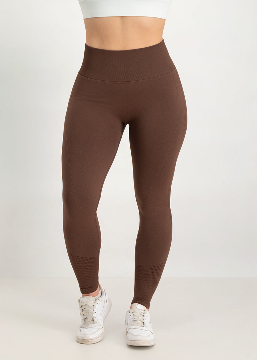 Fusion V2 - Scrunch Seamless Legging Walnussbraun