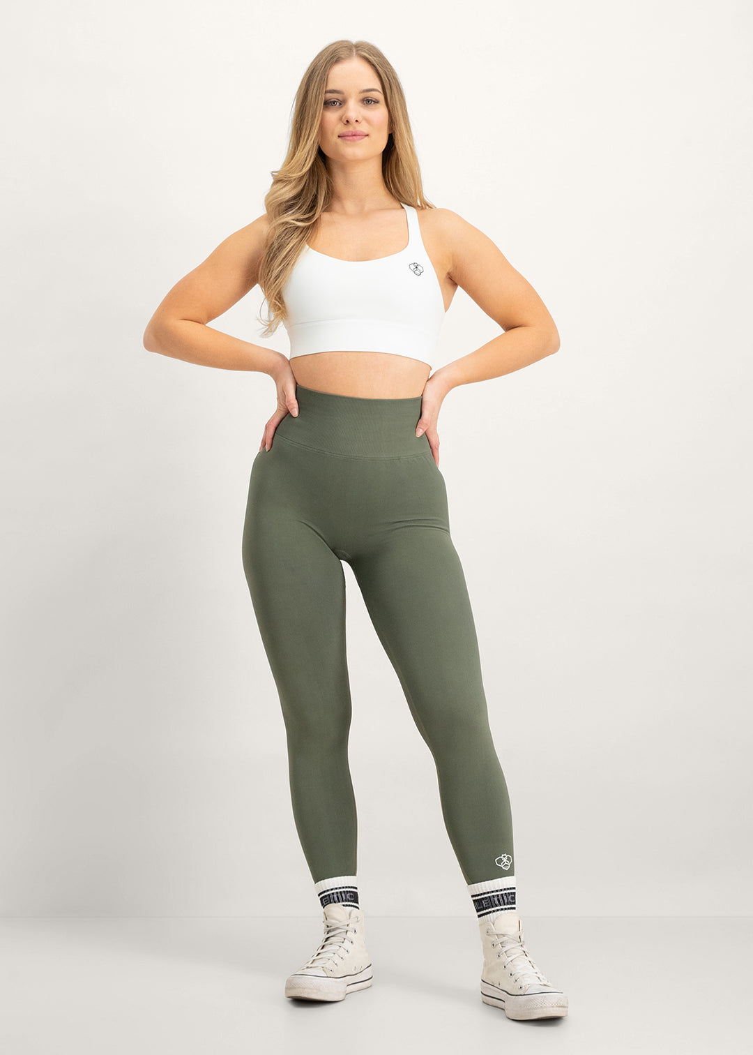 Fusion - Scrunch Seamless Legging Earth Sage