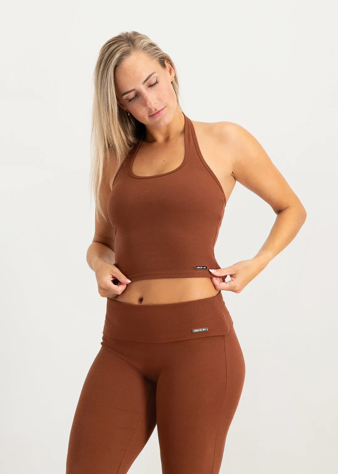 Flare Lounge Top - Braun