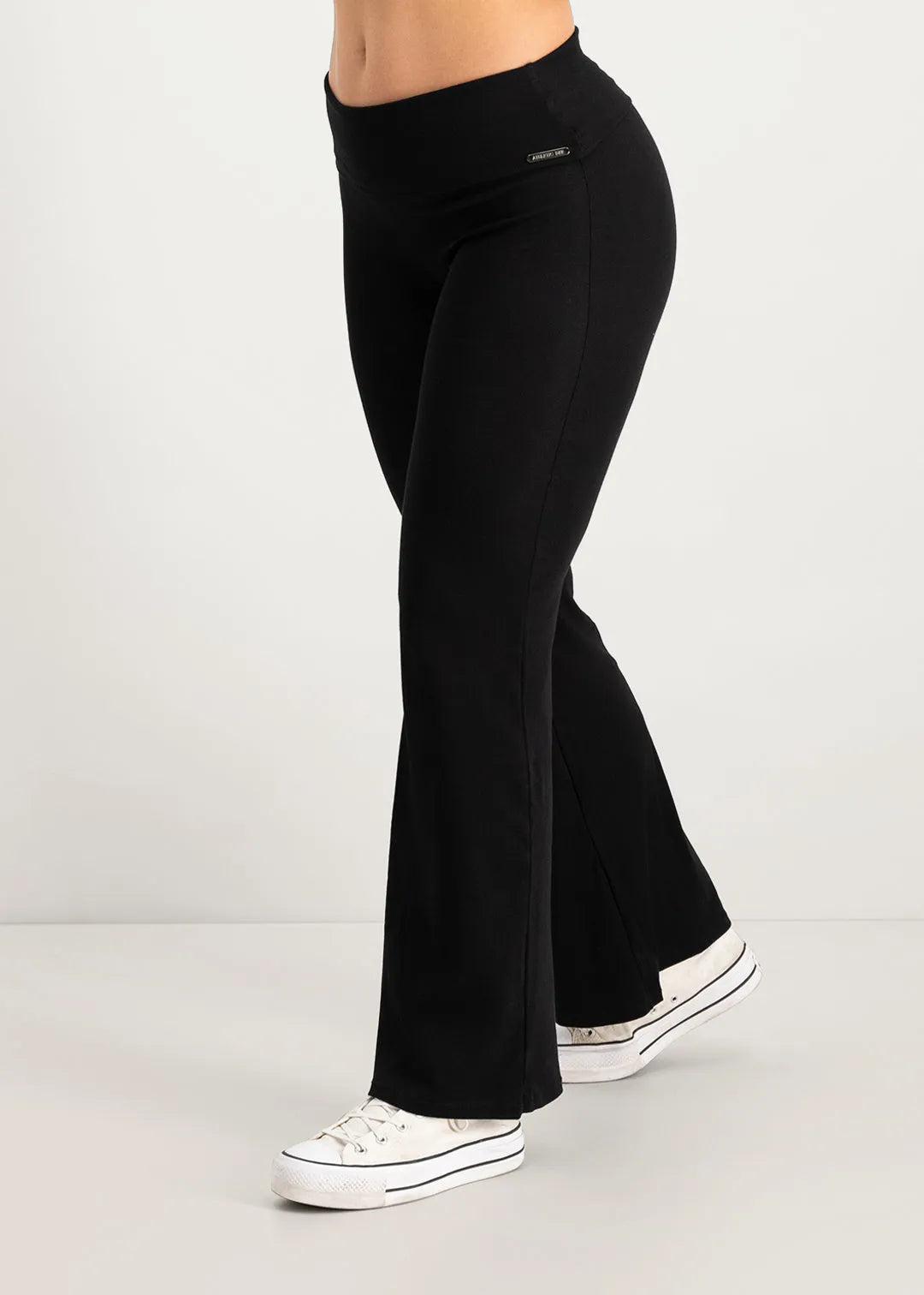Flare Lounge Pants – Schwarz