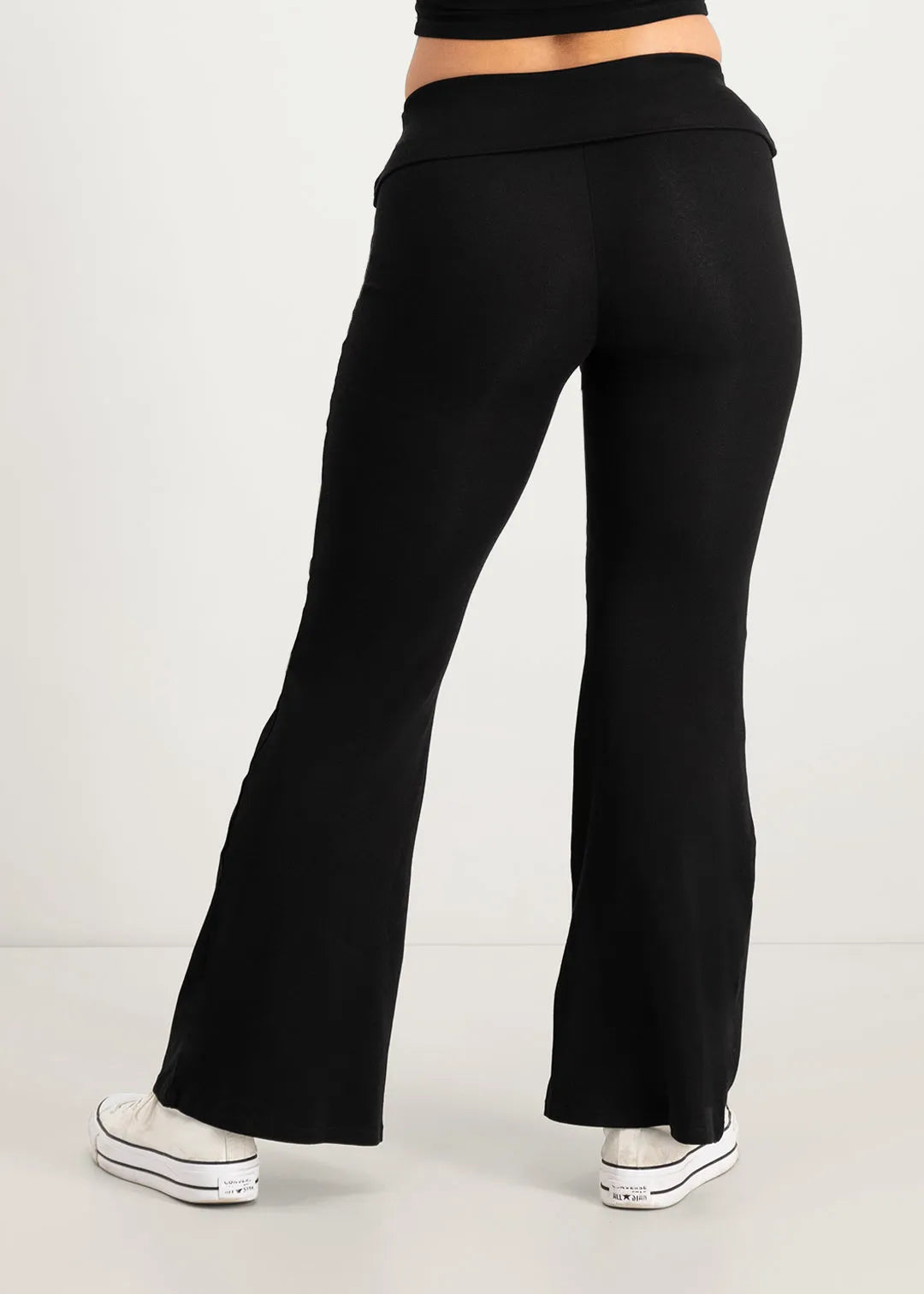 Flare Lounge Pants – Schwarz