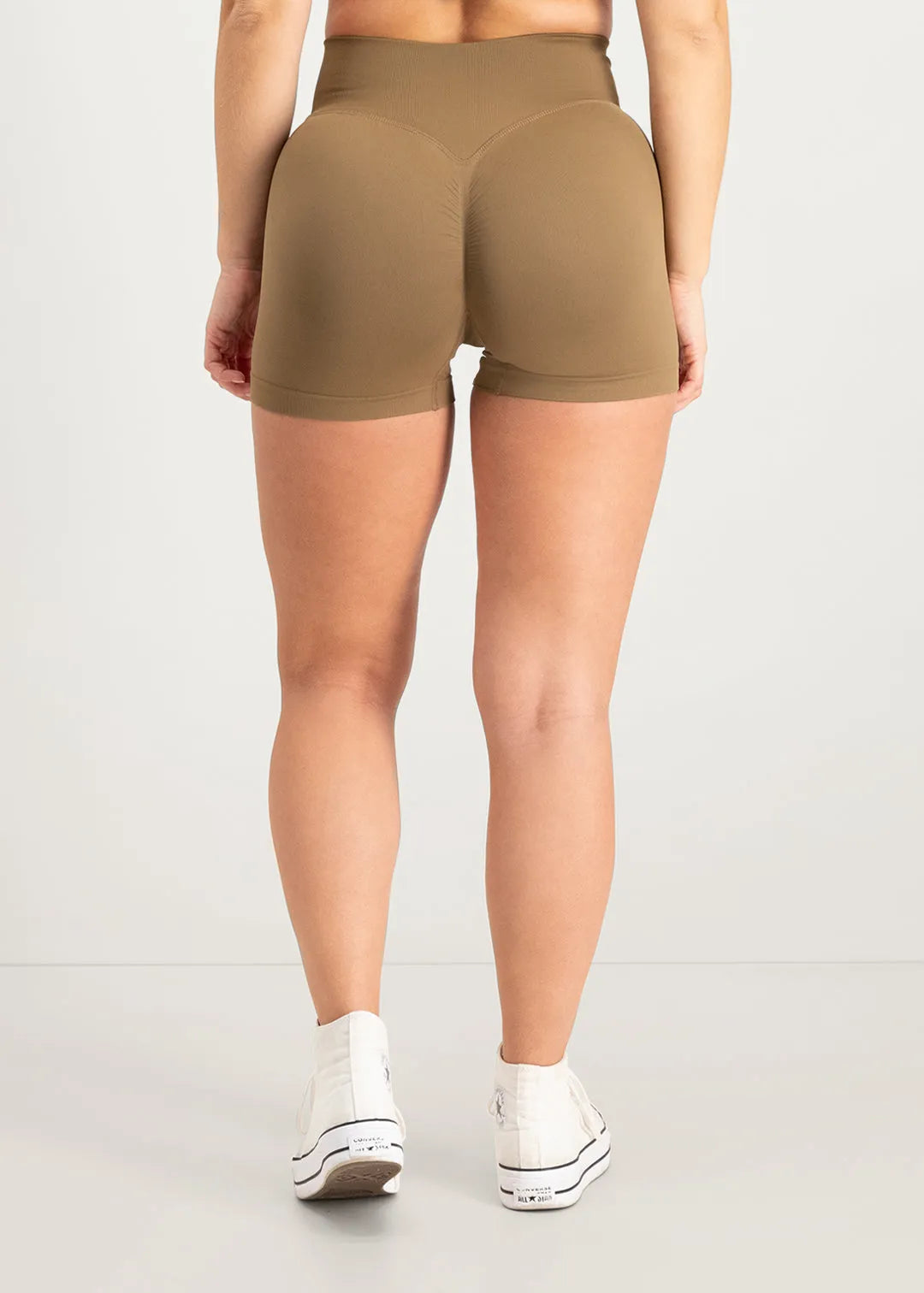 Flare Scrunch Shorts – Braun