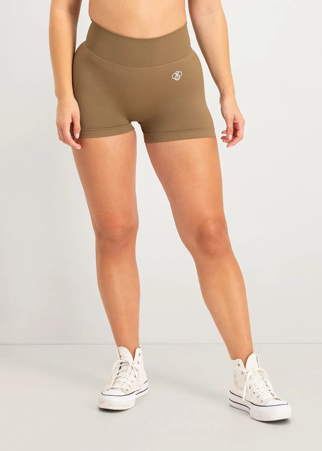 Flare Scrunch Shorts – Braun