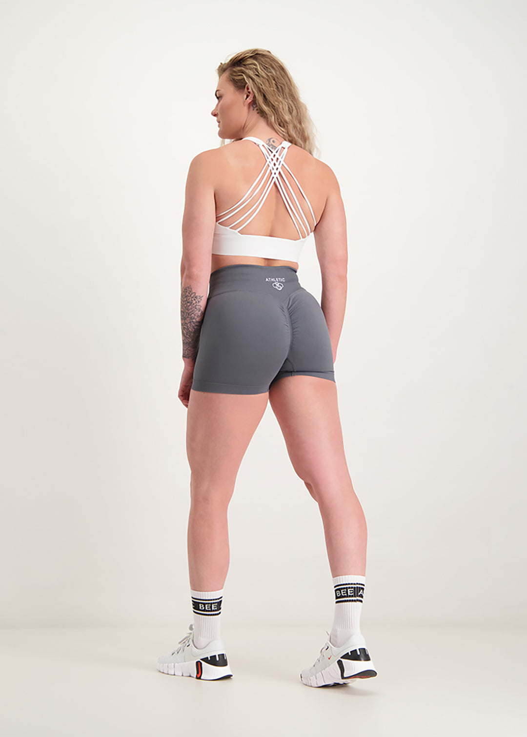 Fusion - Scrunch Seamless Short Grau