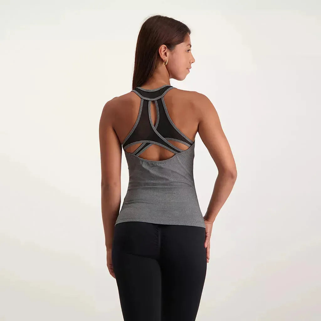 Tank Allure Grey - Athletic Bee