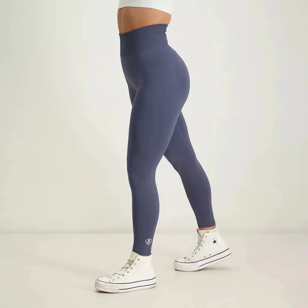 Fusion - Scrunch Seamless Legging Moon Blue - Athletic Bee